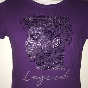 Prince embellished tee